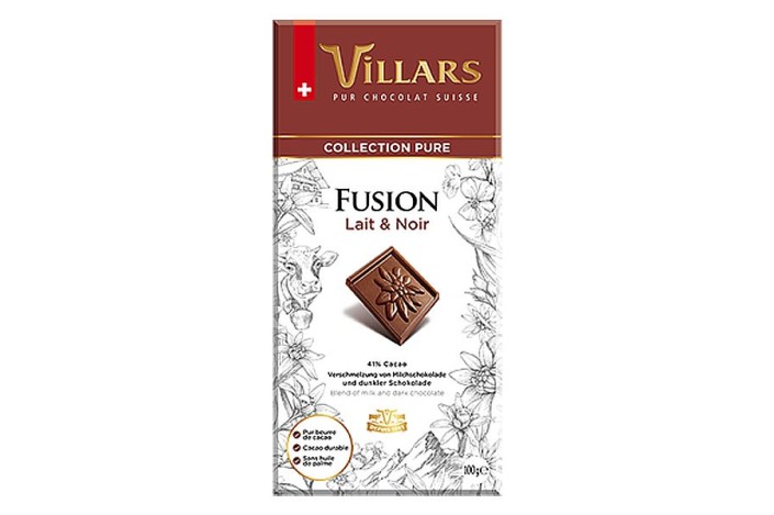 Chocolat au lait Suisse fusion pur
