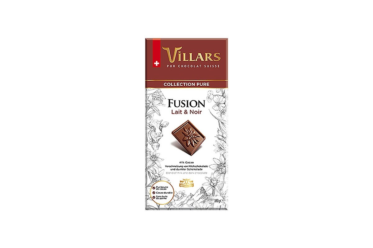 Chocolat au lait Suisse fusion pur