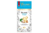 White chocolate with almonds and grated coconut