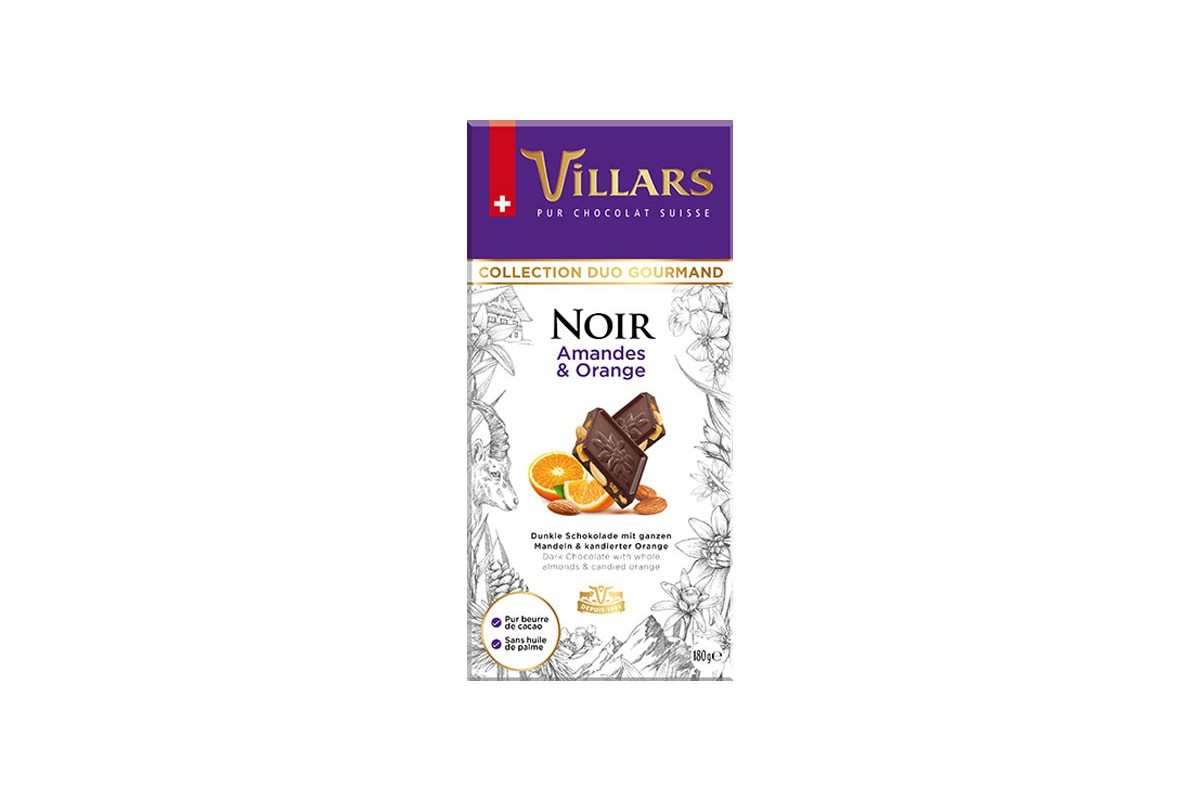 Noir amandes & oranges