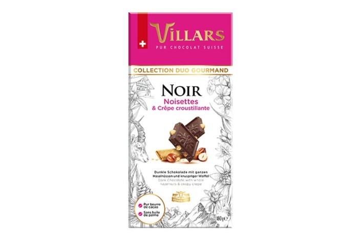 Noir noisettes & crêpe dentelle