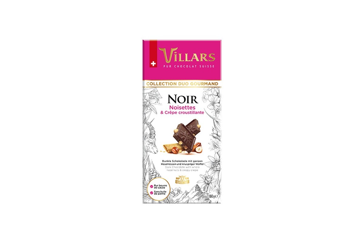Noir noisettes & crêpe dentelle