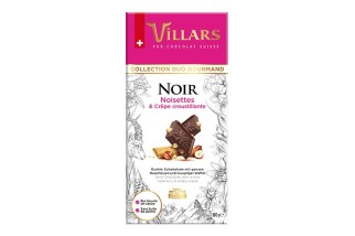 Noir noisettes & crêpe dentelle