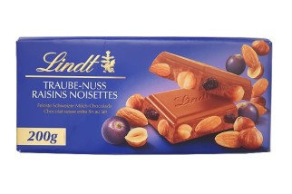 Raisins noisettes 200g de lindt