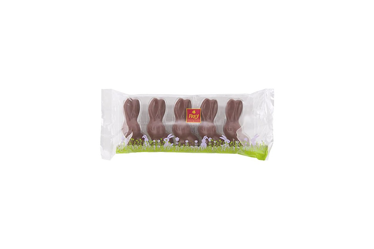 Conejitos de chocolate con leche 75g