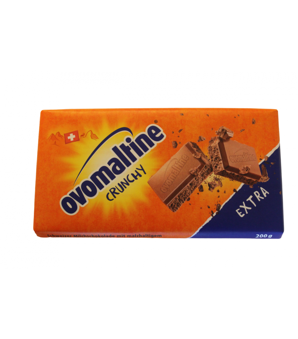 Ovomaltine milk 200g, made by Ovomaltine - chocolate from Switzerland