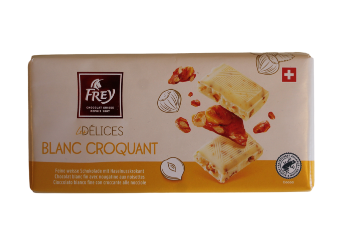 Les Délices Blanc Croquant 100g