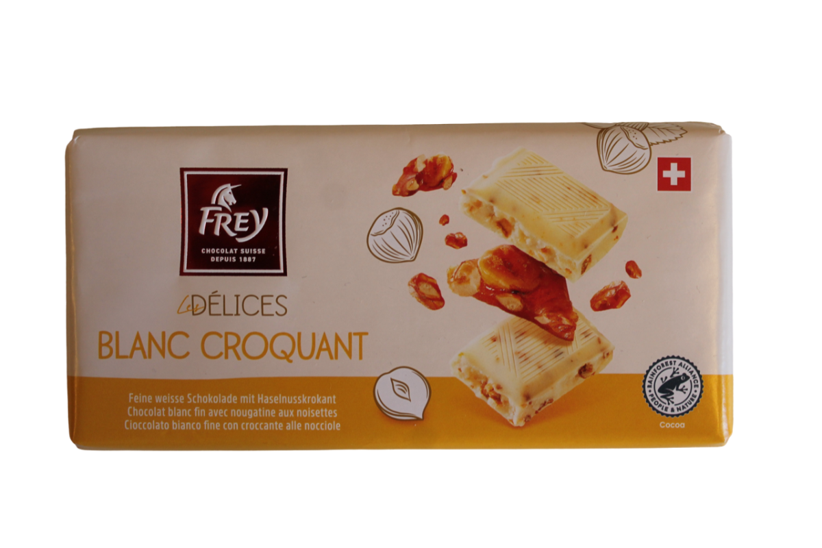 Les Délices Blanc Croquant 100g