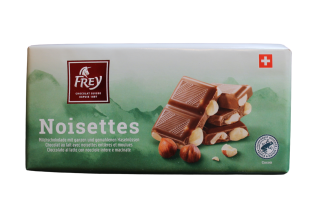 Milchschokolade mit Haselnüssen 100g