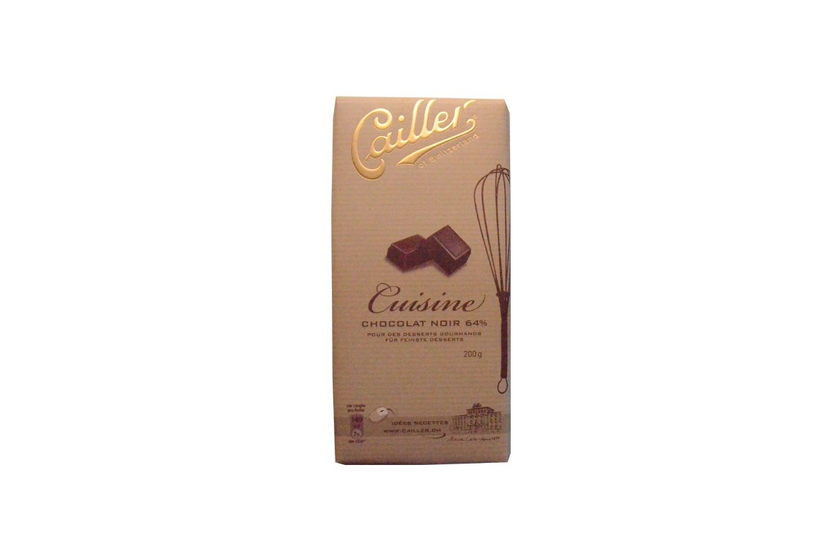 Chocolat noir - cuisine
