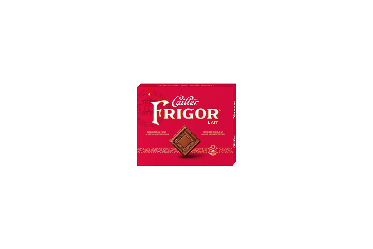 Frigor Carrés Fourrés Lait – 40 pièces