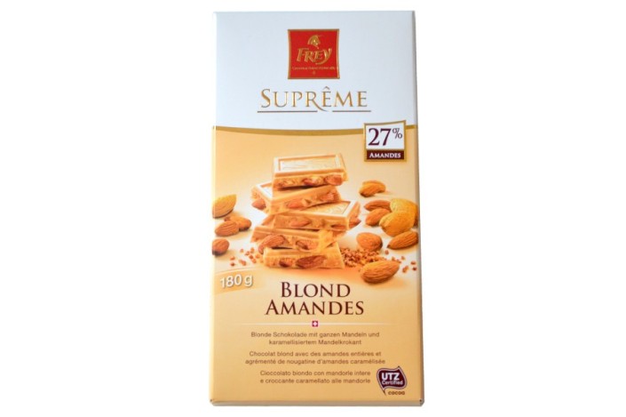 Blond almendras