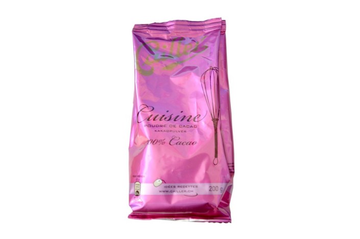 Cuisine - chocolat en poudre sans sucre 200g